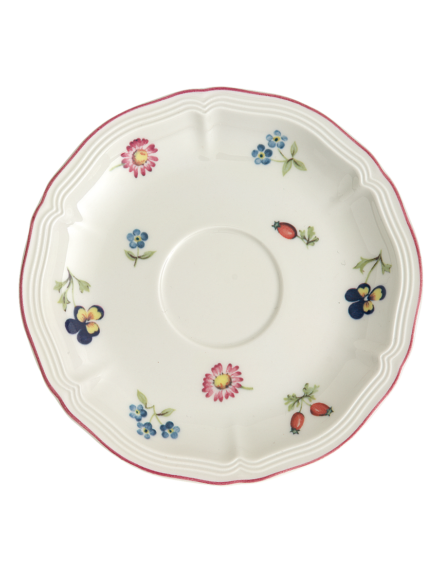 Блюдце к чайной чашке 14,5 см, Petite Fleur, Villeroy & Boch, Премиум-Фарфор — фото 1