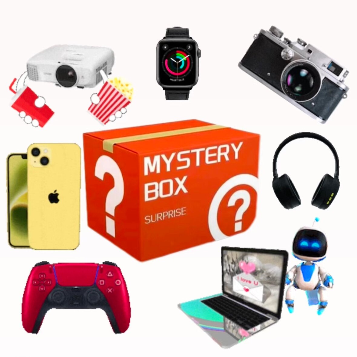 Подарочная коробка "Mystery Box", универсальный оригинальный классный подарок сюрприз