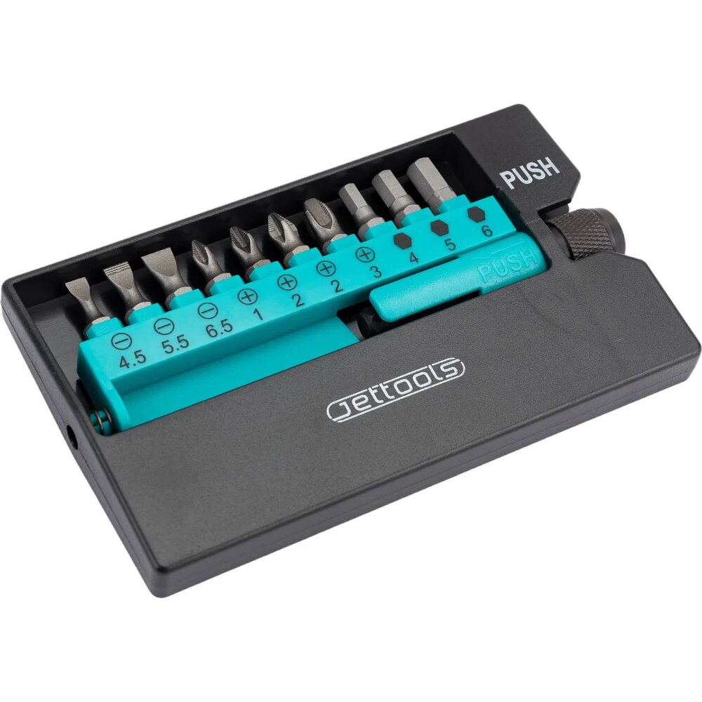 JETTOOLS Биты в наборе с адаптером 20шт  W-5121