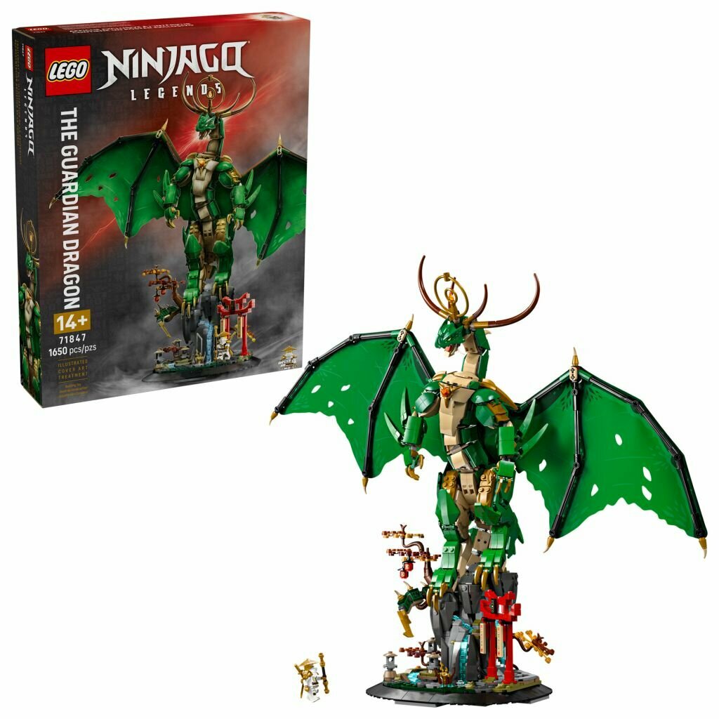 Конструктор LEGO Ninjago Дракон-хранитель 71847 (1650 деталей) 14+