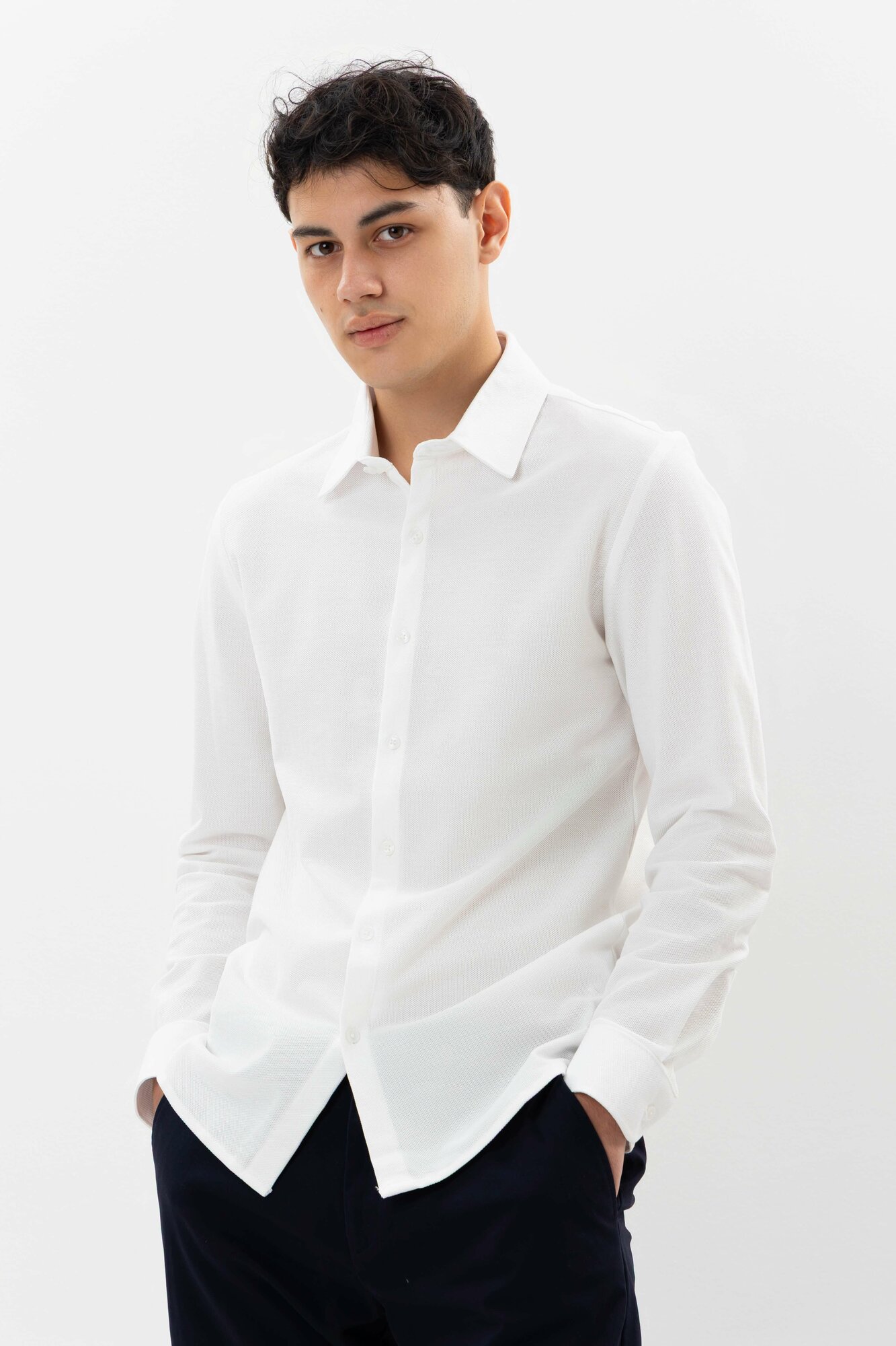 Рубашка TERRA PRO, размер 2XL, white