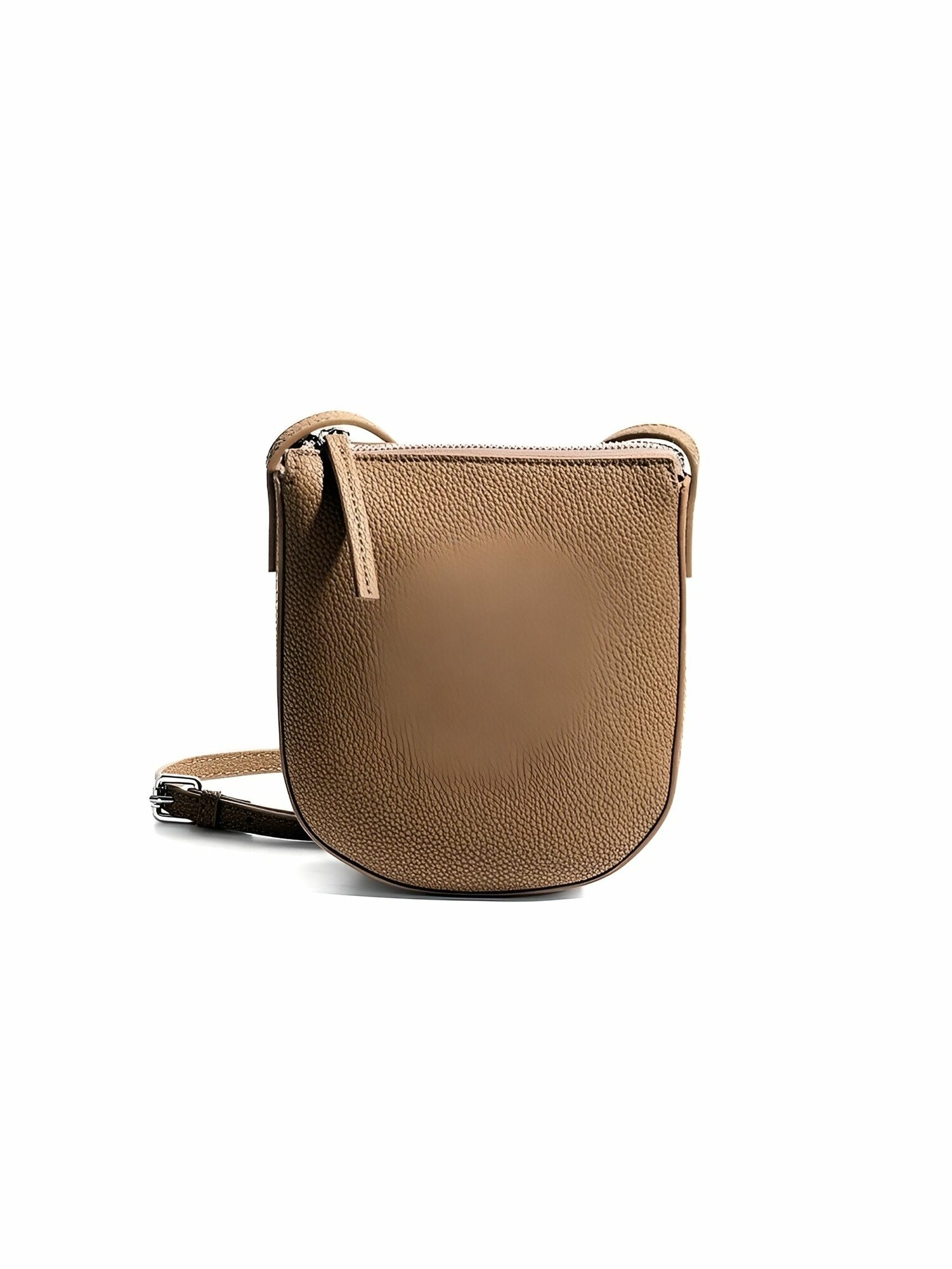 Сумка кросс-боди КожаноFF, фактура рельефная, коричневый