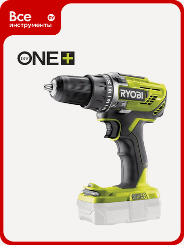 Изображение товара Дрель-шуруповерт Ryobi ONE+ R18DD3-0 без аккумулятора в комплекте 5133002889