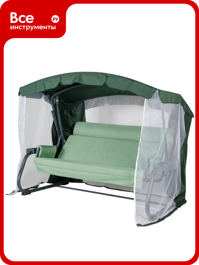 Качели садовые Удачная Мебель Мерида Премиум антрацит A56A.631