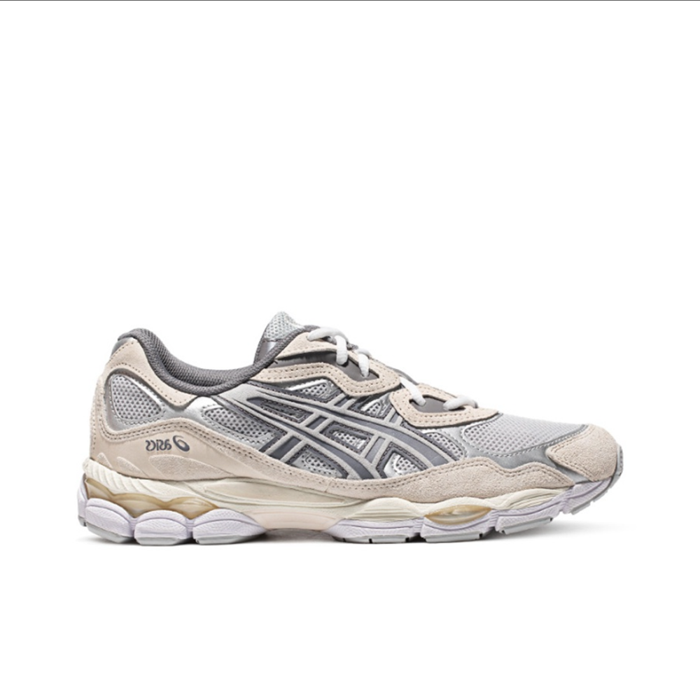 Кроссовки ASICS GEL-NYC, полнота B (US)/ на среднюю стопу, размер EU39, бело-серый