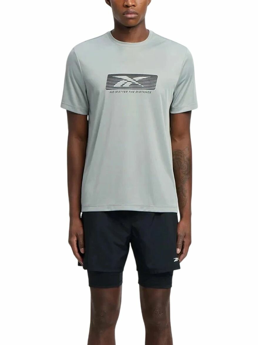 Футболка спортивная Reebok No Matter The Dist GFX Tee