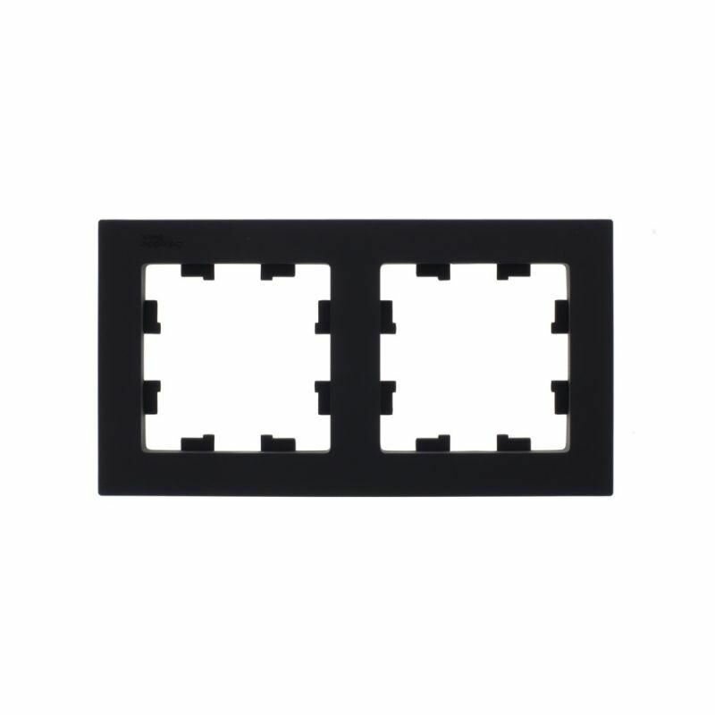 Рамка 2-м AtlasDesign универс. карбон SE ATN001002