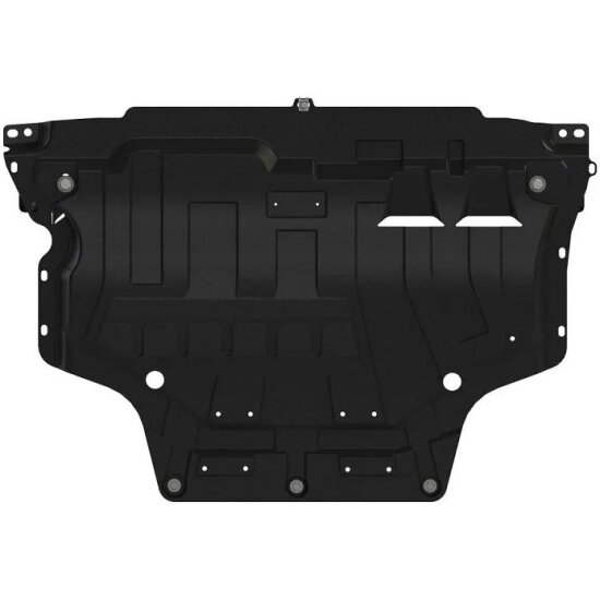 Защита картера и КПП Sheriff для SKODA Karoq 2018- сталь 18 мм