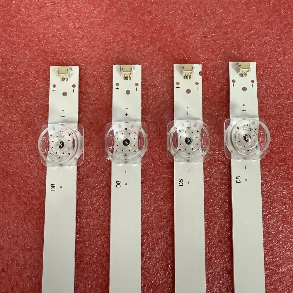 Изображение Светодиодная лента для Xiaomi TV L43M5-5ARU L43M5-4X L43M5-FA GC43D08-ZC26AG-15 303GC430062, 4 штуки, beented