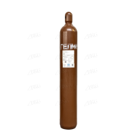Баллон газовый S-GAS.COM 50/300 бар УС с латунным вентилем новый гелиевый / коричневый (без газа)
