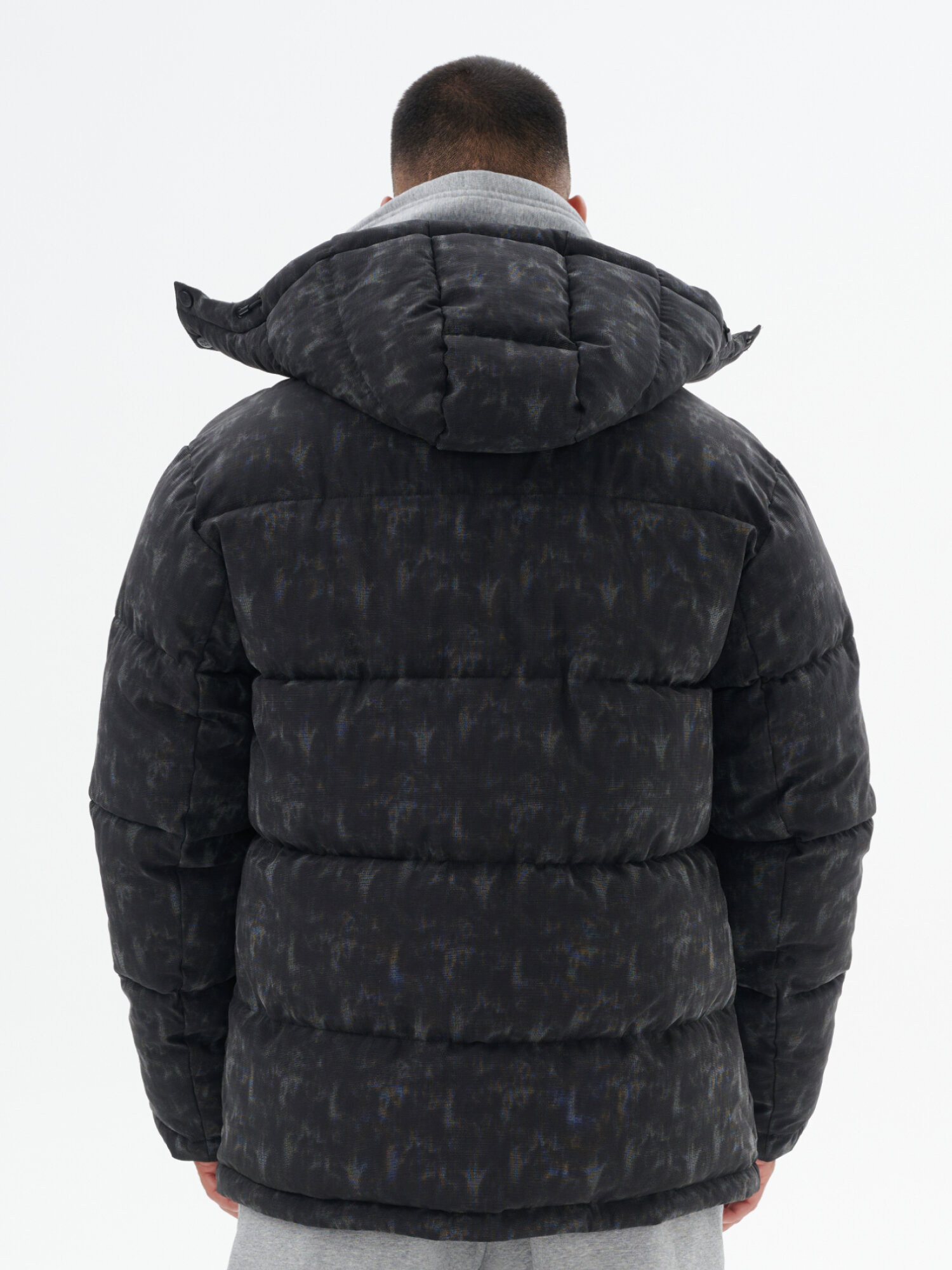 Куртка RANK PROOF-TEX BL Printed Jacket, размер L, черный — фото 1