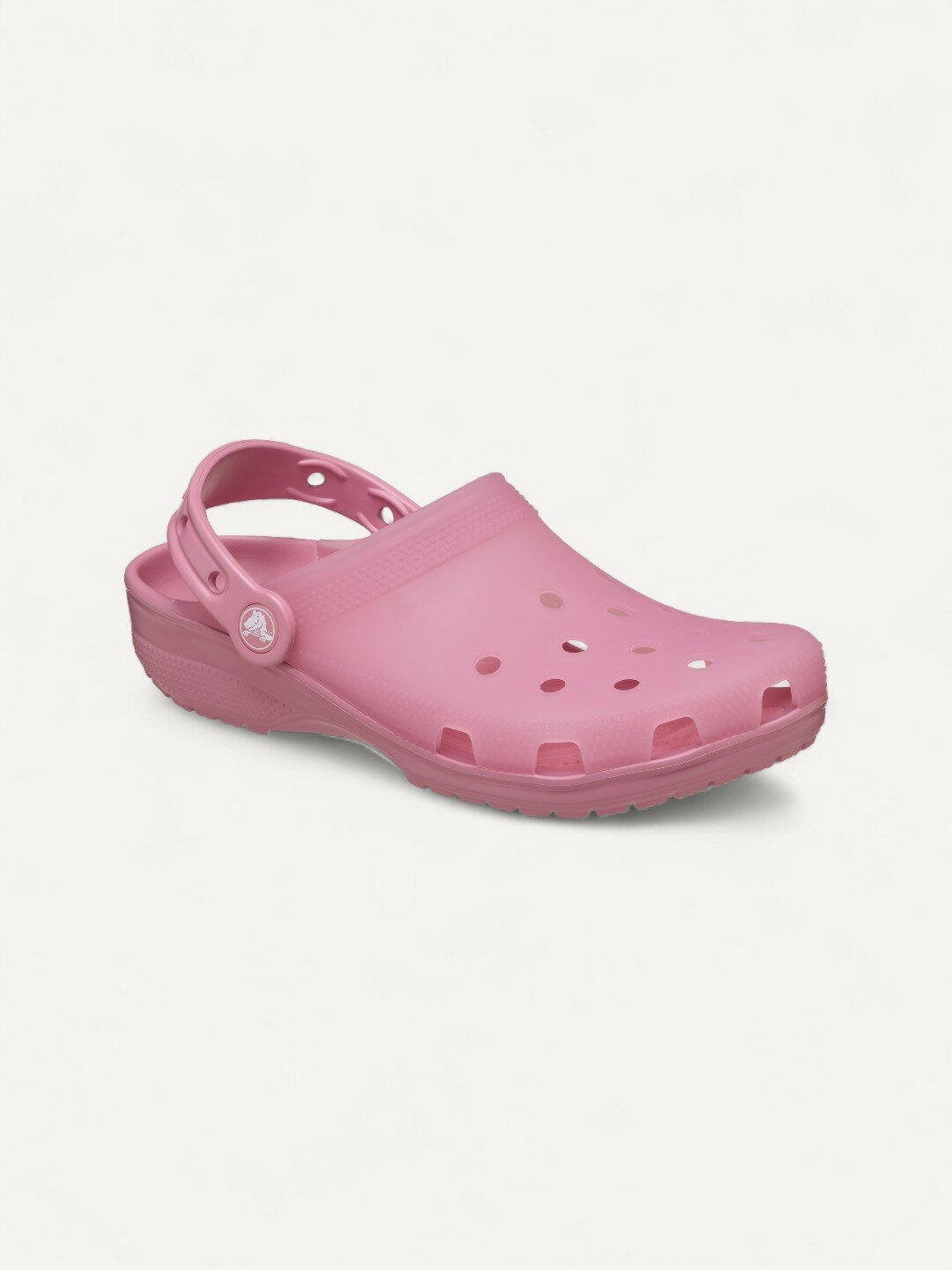 Сабо Crocs Classic Frosted Clog, размер m5/w7, розовый — фото 1