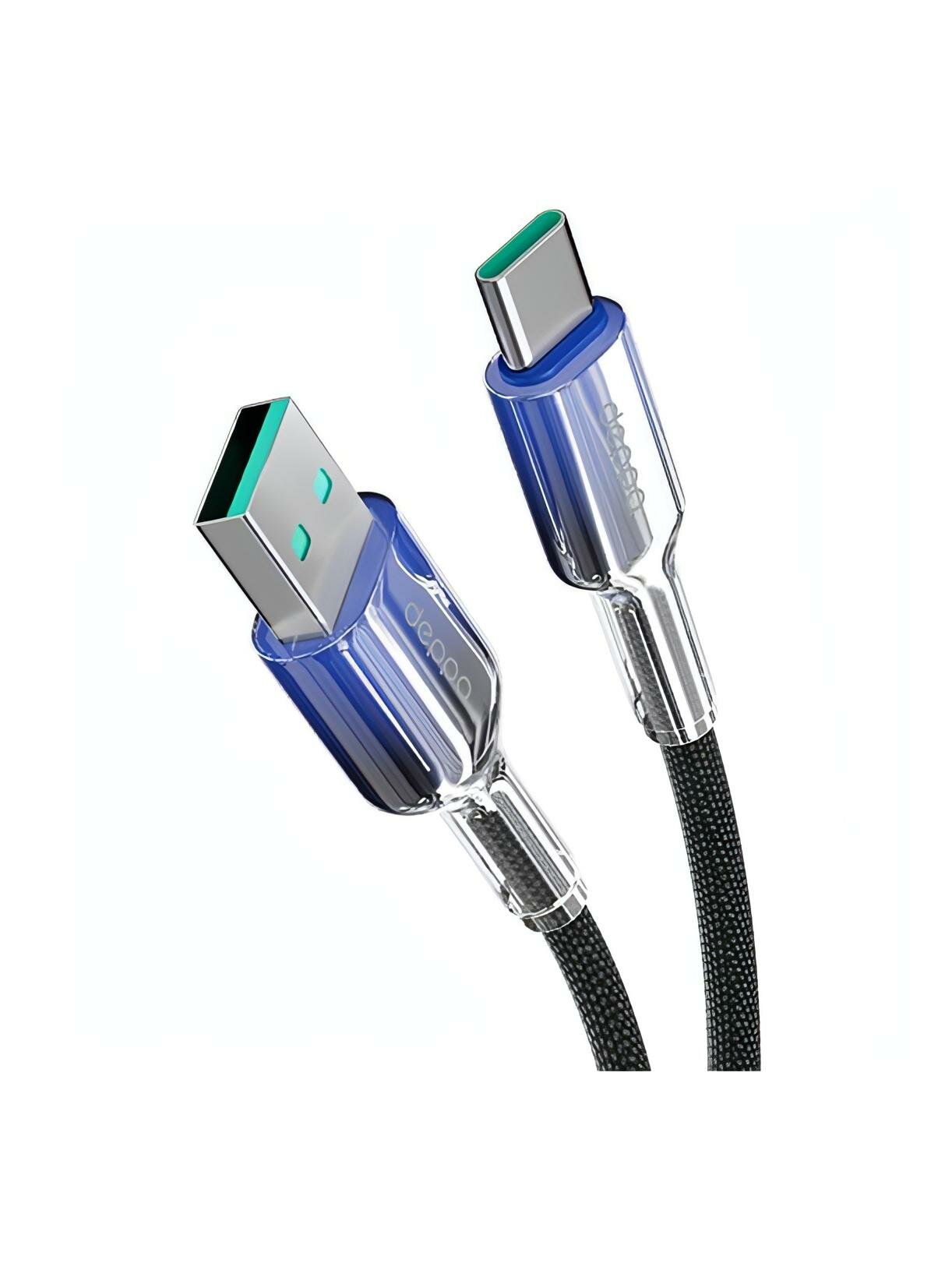 Кабель USB Type-C Deppa 2м 72568
