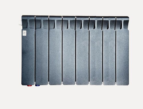 Изображение товара Радиатор биметаллический Rifar Monolit Ventil 350, 08 секций, Нижнее подключение левое (МVL), цвет антрацит