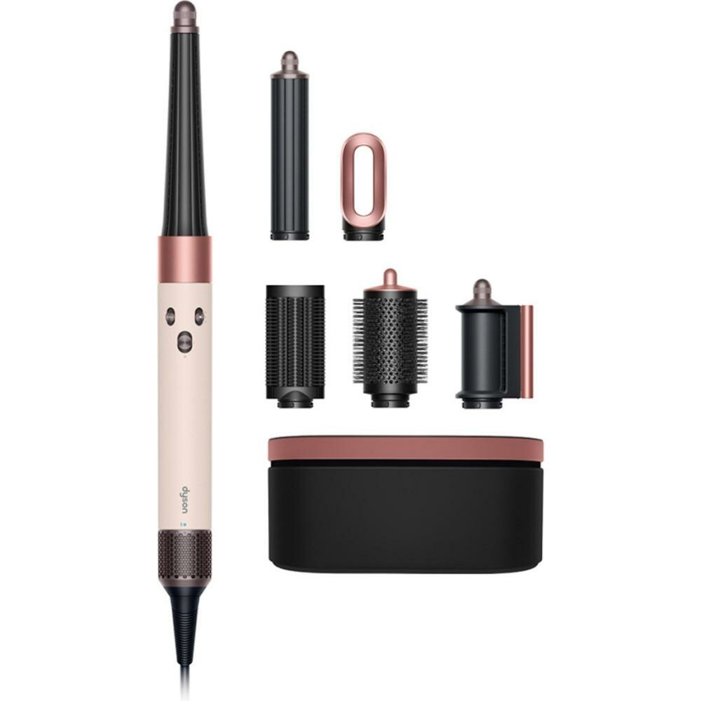 Стайлер Dyson Airwrap i.d. Long HS08 (601864-01) с кейсом, 6 насадок HK, Ceramic Pink/Rose Gold