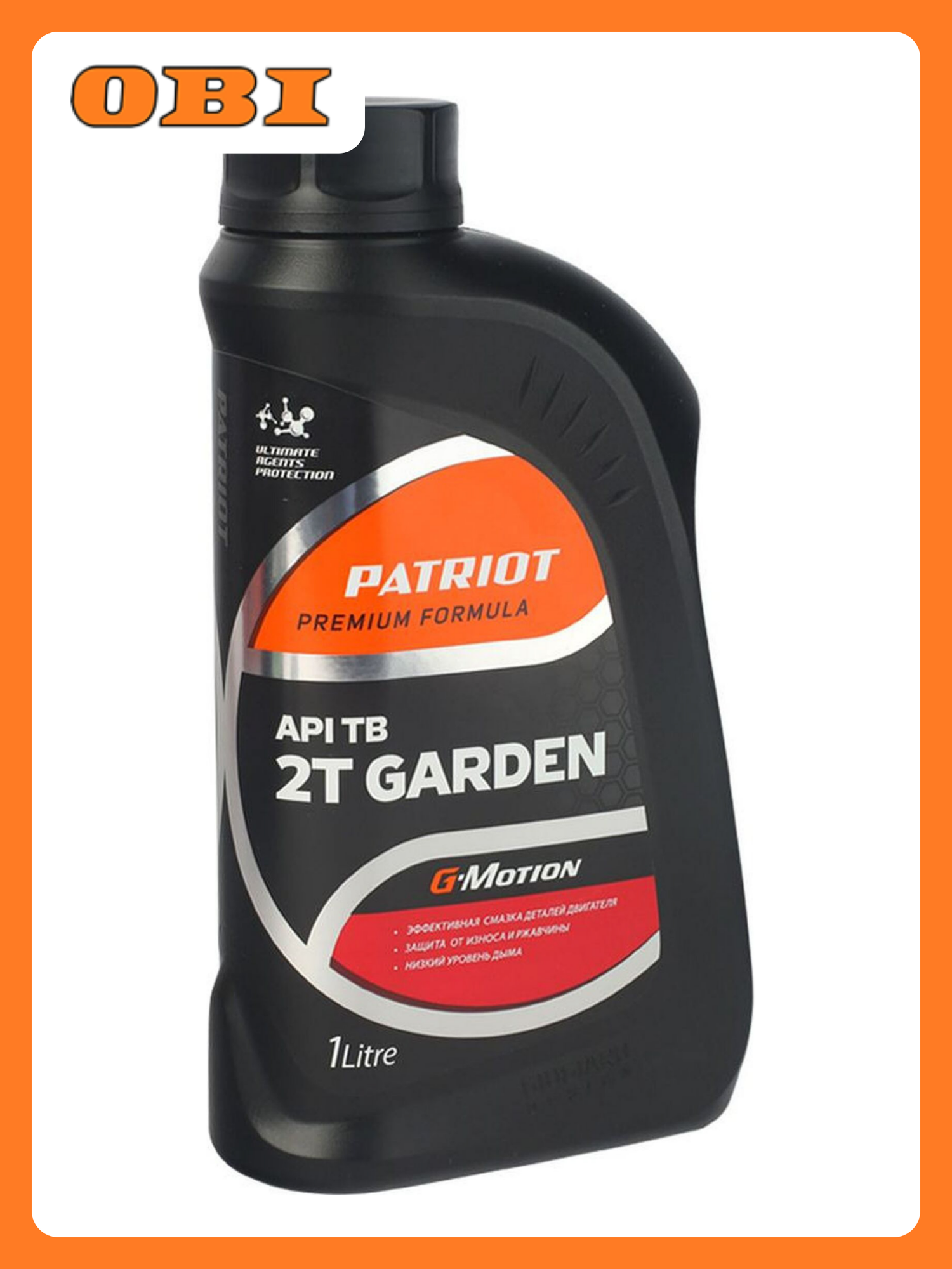 Моторное масло PATRIOT G-Motion 2T GARDEN минеральное 1 л