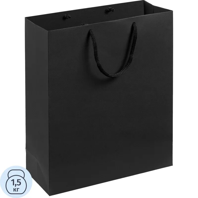 Пакет подарочный Wide, черный арт.74440.30 Проект 111
