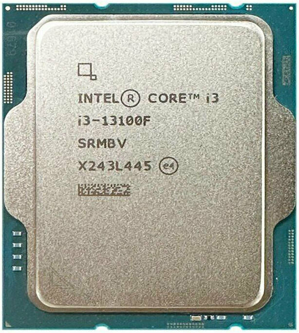 Intel-Core i3 - 13100, 3.4 GHz, 12MB, oem, LGA1700, Raptor Lake — фото 1