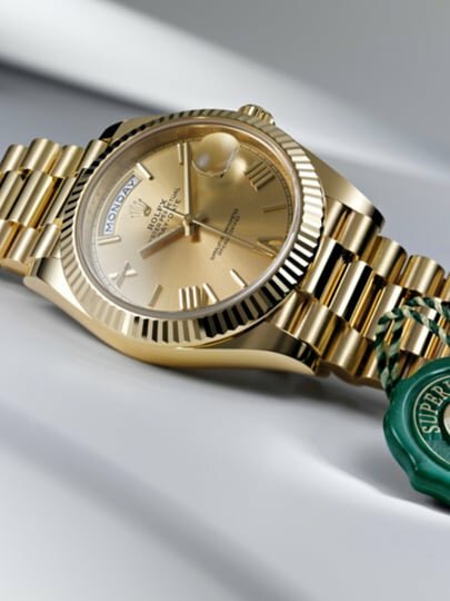 Наручные часы Rolex Классика, золотистый — фото 1