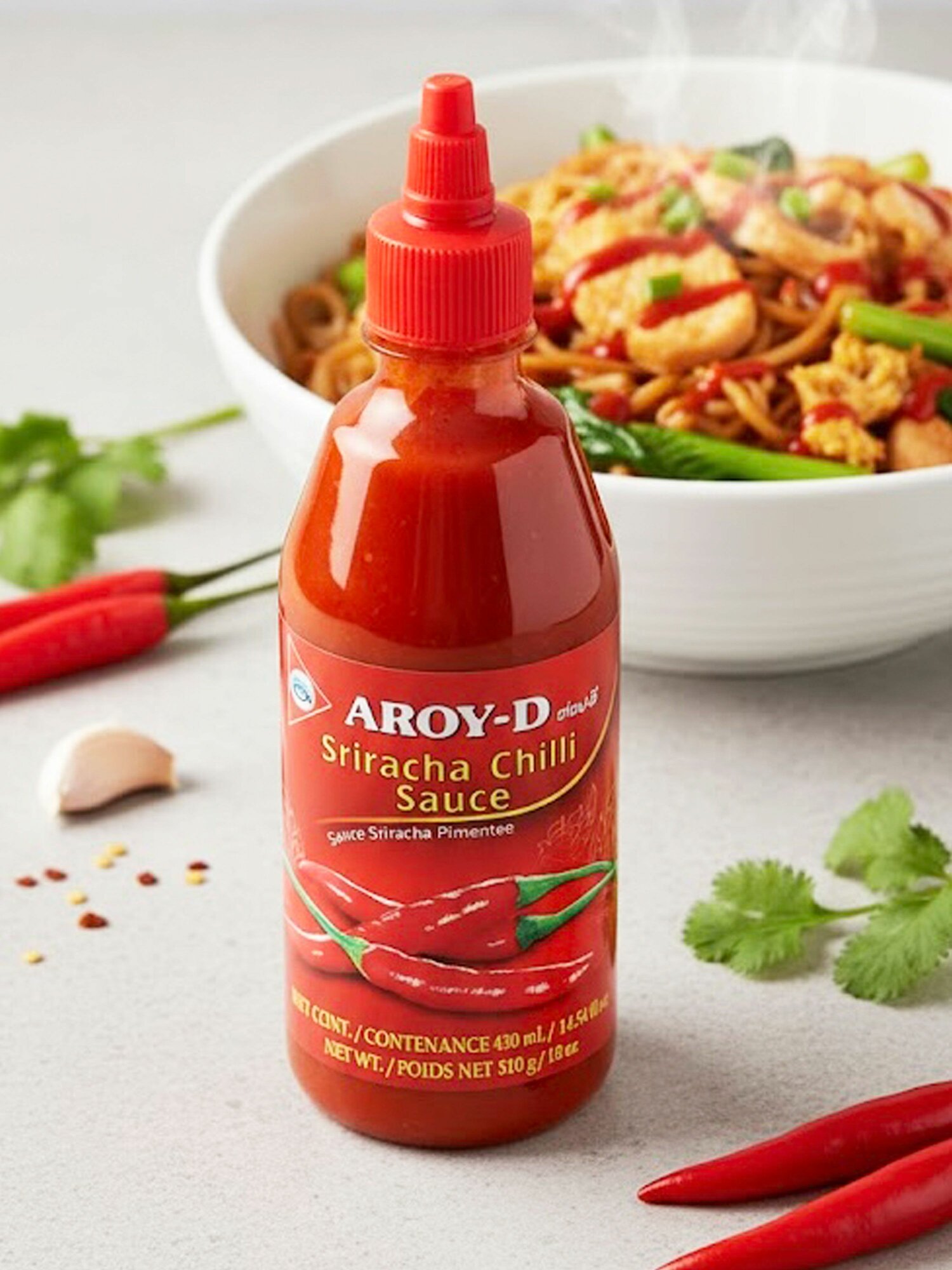 Арой-Ди (Aroy-D) Соус "Шрирача" 35% чили, 510 г