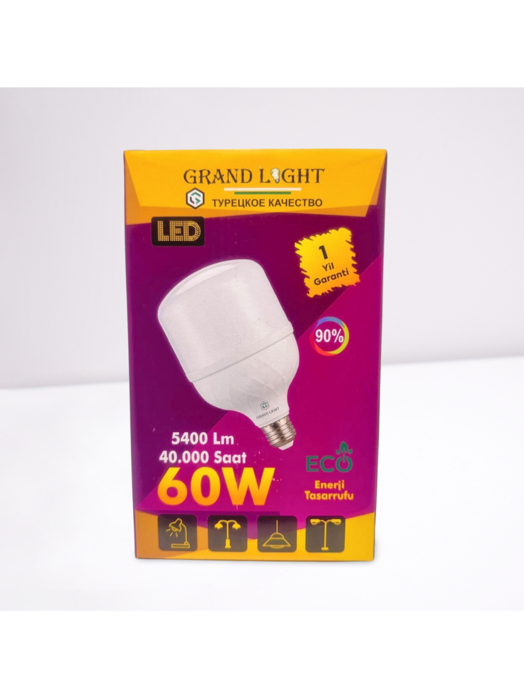 Лампа "GRAND LIGHT" 60W E27 6500K