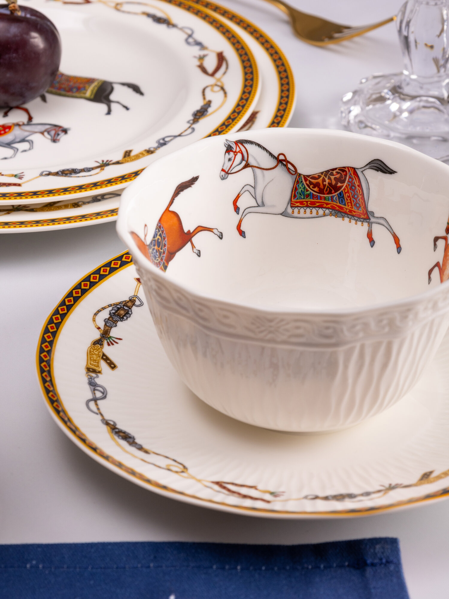 Чайная пара Lefard "Passage", 330 мл, фарфоровая, для чая и кофе — фото 1