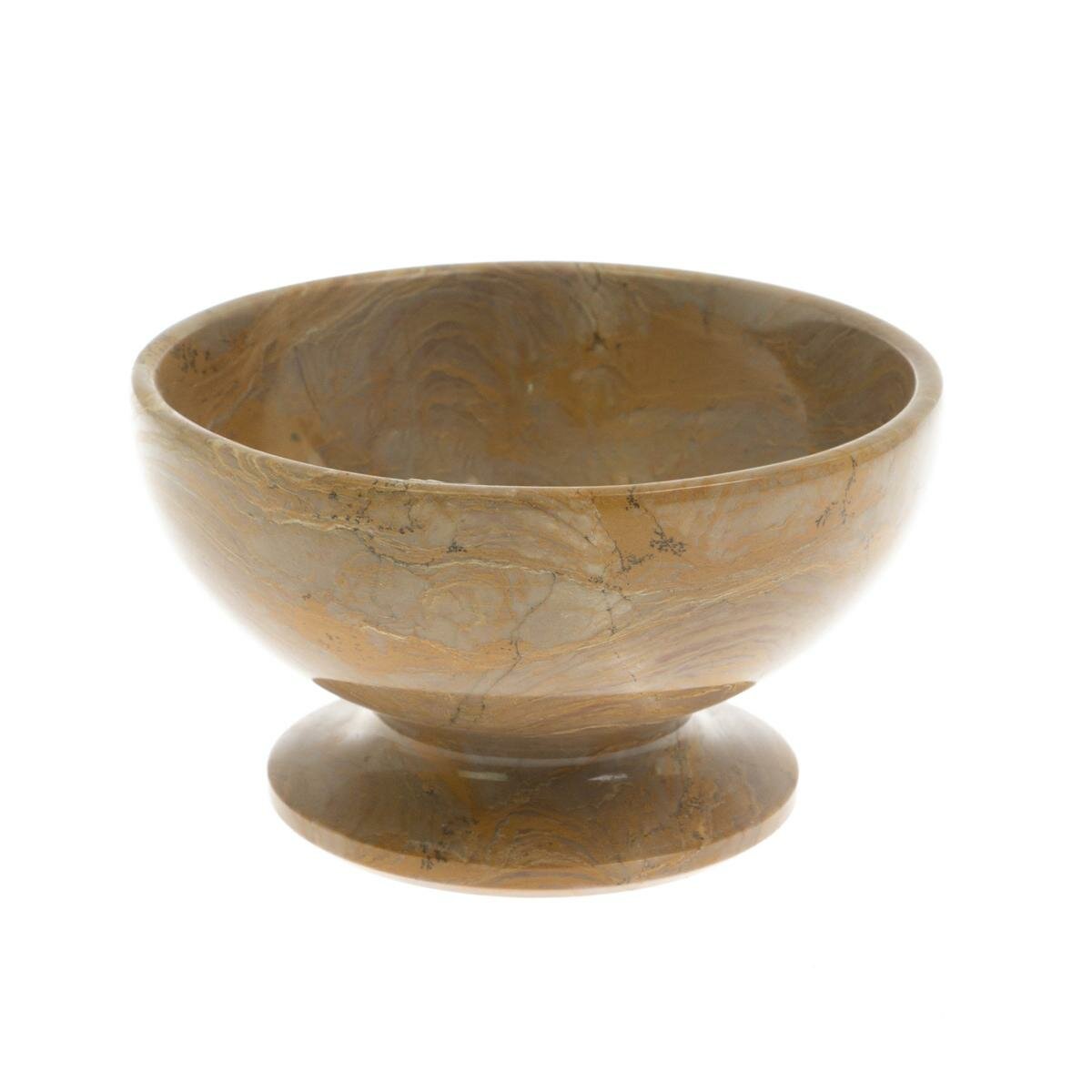 Креманка из рифейского мрамора 9х9х5 см 129412