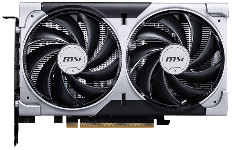 MSI Видеокарта MSI PCI-E 5.0 RTX 5060 8G VENTUS 2X OC NVIDIA GeForce RTX 5060 8Gb 128bit GDDR7 2527/28000 HDMIx1 DPx3 HDCP Ret