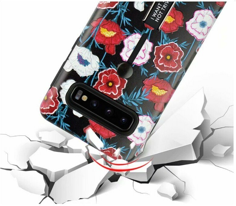 Задняя панель-крышка-накладка MyPads для iPhone 6/ 6S из тончайшего и прочного пластика, с рисунком розовый мрамор