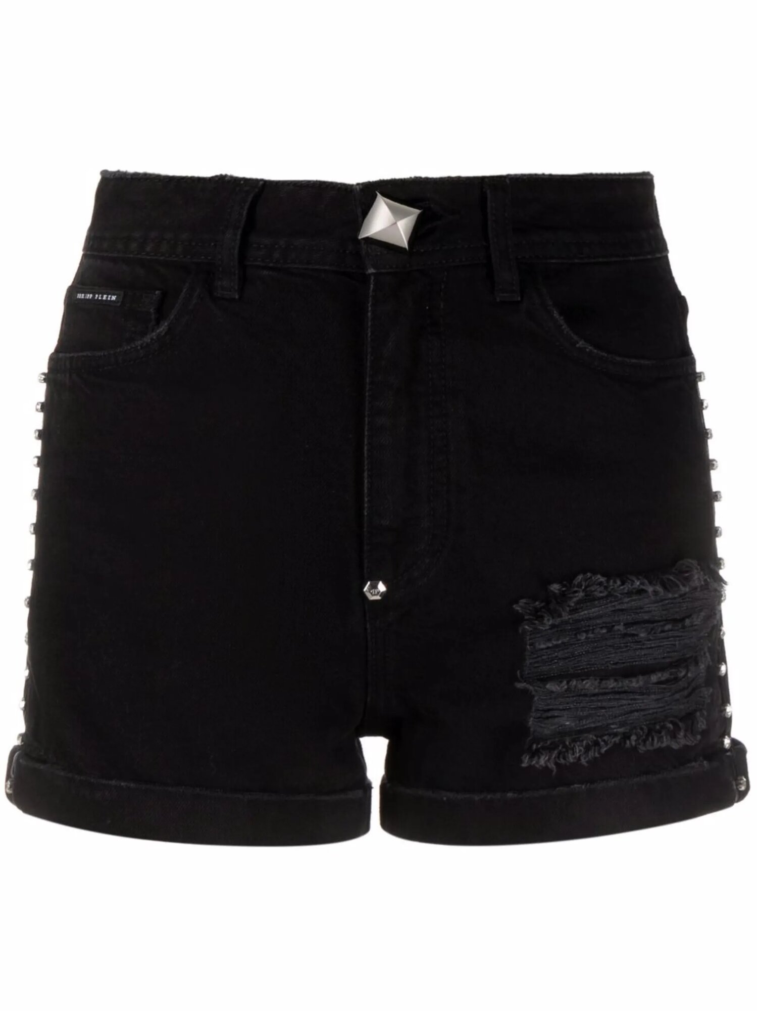 Шорты PHILIPP PLEIN Stones, размер 25, черный