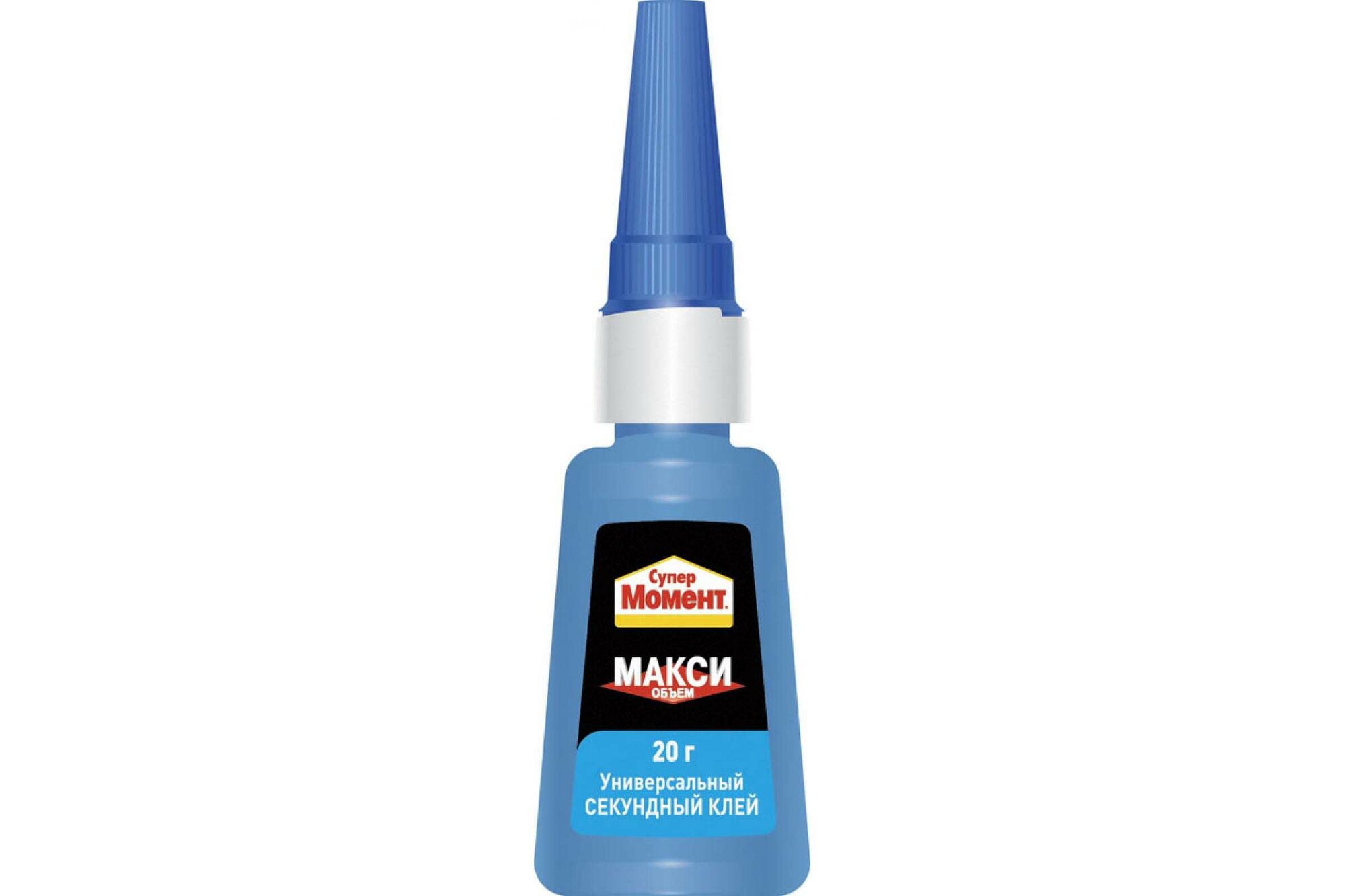 Клей универсальный Супер Момент Макси 20 г. в шоу-боксе