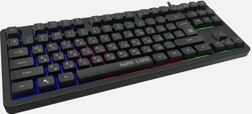 Изображение товара Клавиатура Defender GK-580, 104 клавиши, мембранная, регулируемая подсветка