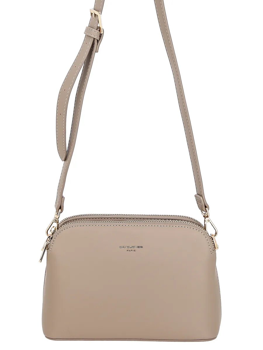 Сумка кросс-боди DAVID JONES, кофейный — фото 1