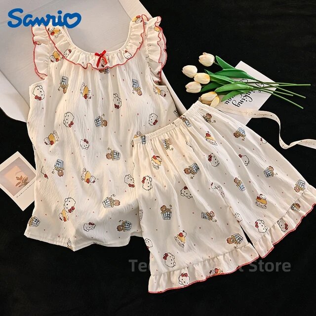 MINISO Пижама Hello Kitty детская полиэстер