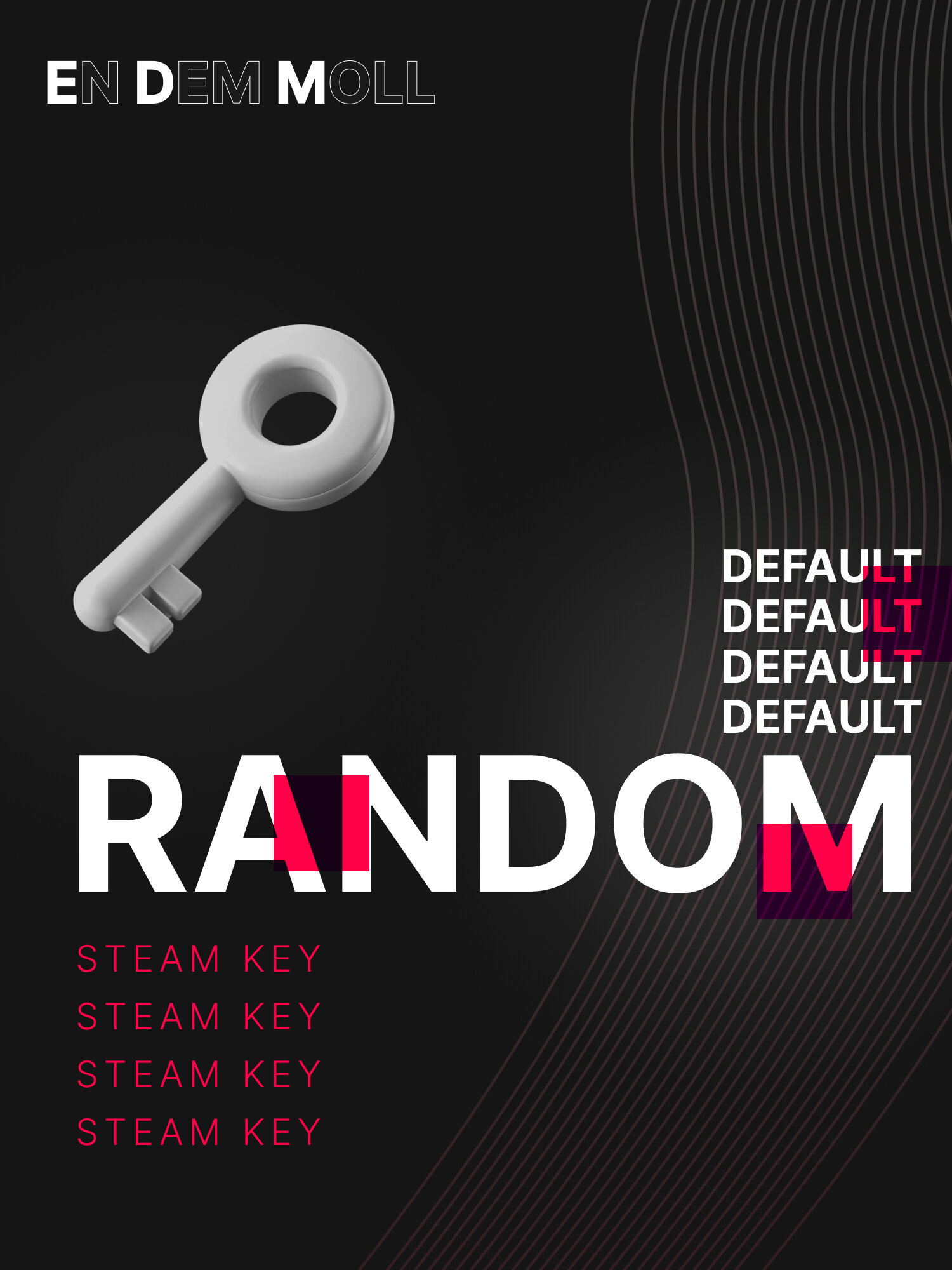 Случайный подарочный ключ Steam [ DEFAULT ], случайный подарок