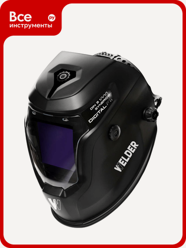 Изображение товара Маска сварочная Ф11 DIGITAL Хамелеон 98х87 мм DIN 3/4-8/9-13, поликарбонатный корпус, внутренняя регулировка затемнения