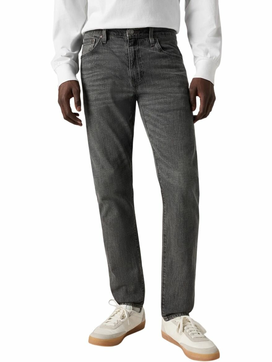 Джинсы зауженные Levi's Men 512 Slim Taper Fit Jeans, размер 33/32, черный