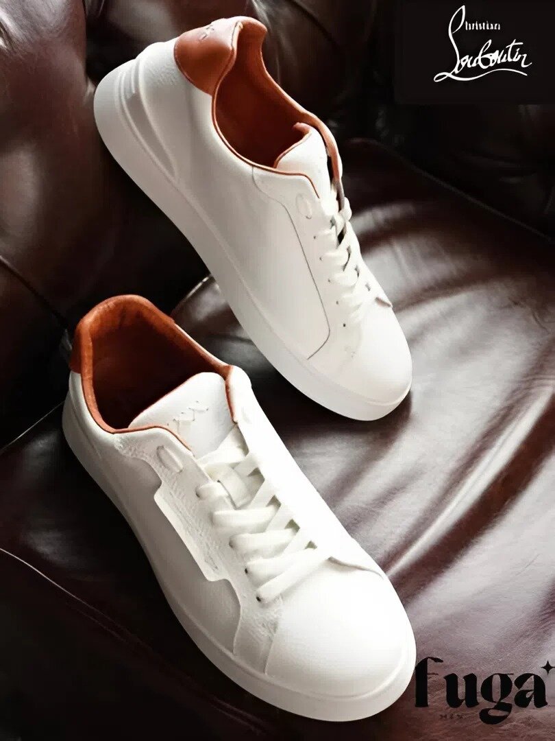 Кеды Christian Louboutin Christian Louboutin, полнота 5 (RU)/ на среднюю стопу, размер 40, белый,