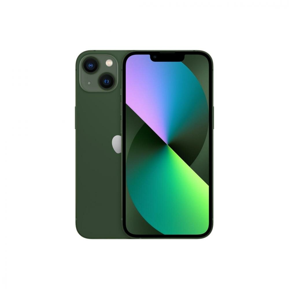 Смартфон Apple iPhone 13, 128GB, Dual SIM, NFC, OLED, зеленый
