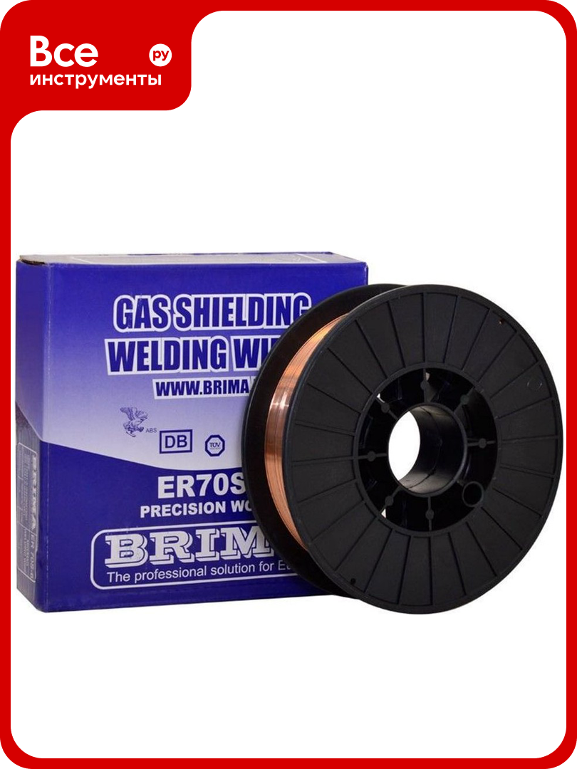 Проволока ER 70S 6  0 8 мм  1 кг  BRIMA 0012825