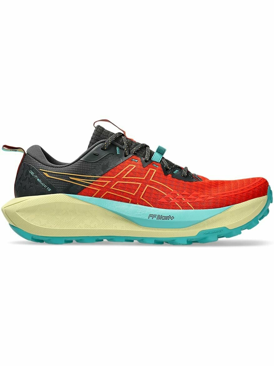 Кроссовки ASICS GEL-TRABUCO 13, полнота F, размер 8,5 US, оранжевый/серый