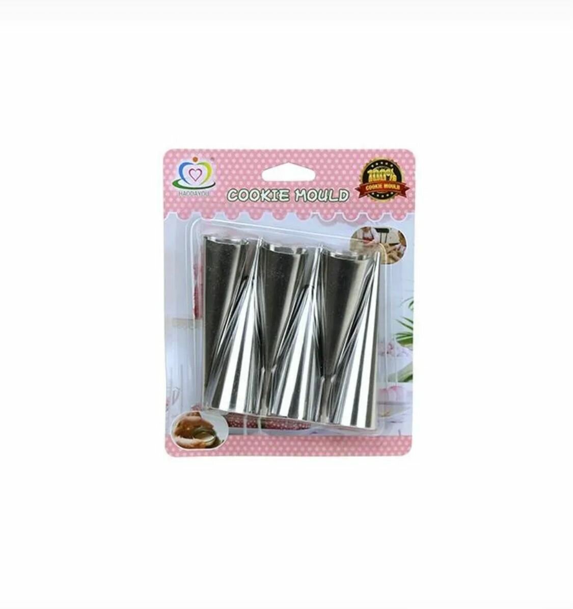 Набор конусов нержавеющая сталь для трубочек жаропрочные 6 штук