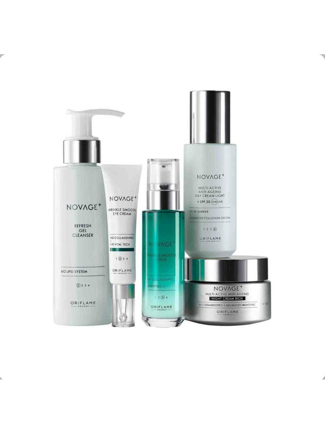 Oriflame Novage Комплексный уход против морщин Wrinkle Smooth