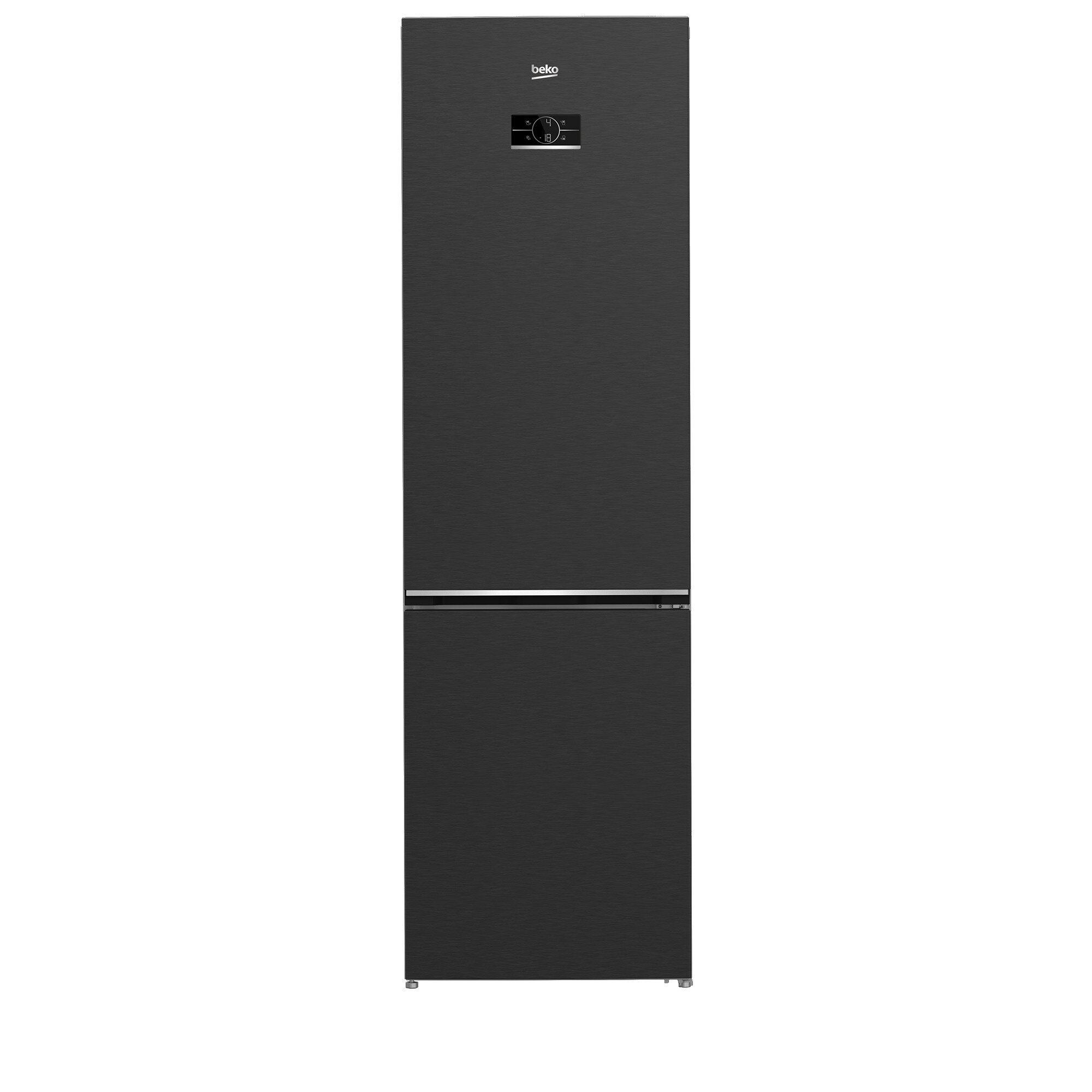 Двухкамерный холодильник Beko B3DRCNK402HXBR, 357 л, No Frost, дисплей, серебристый