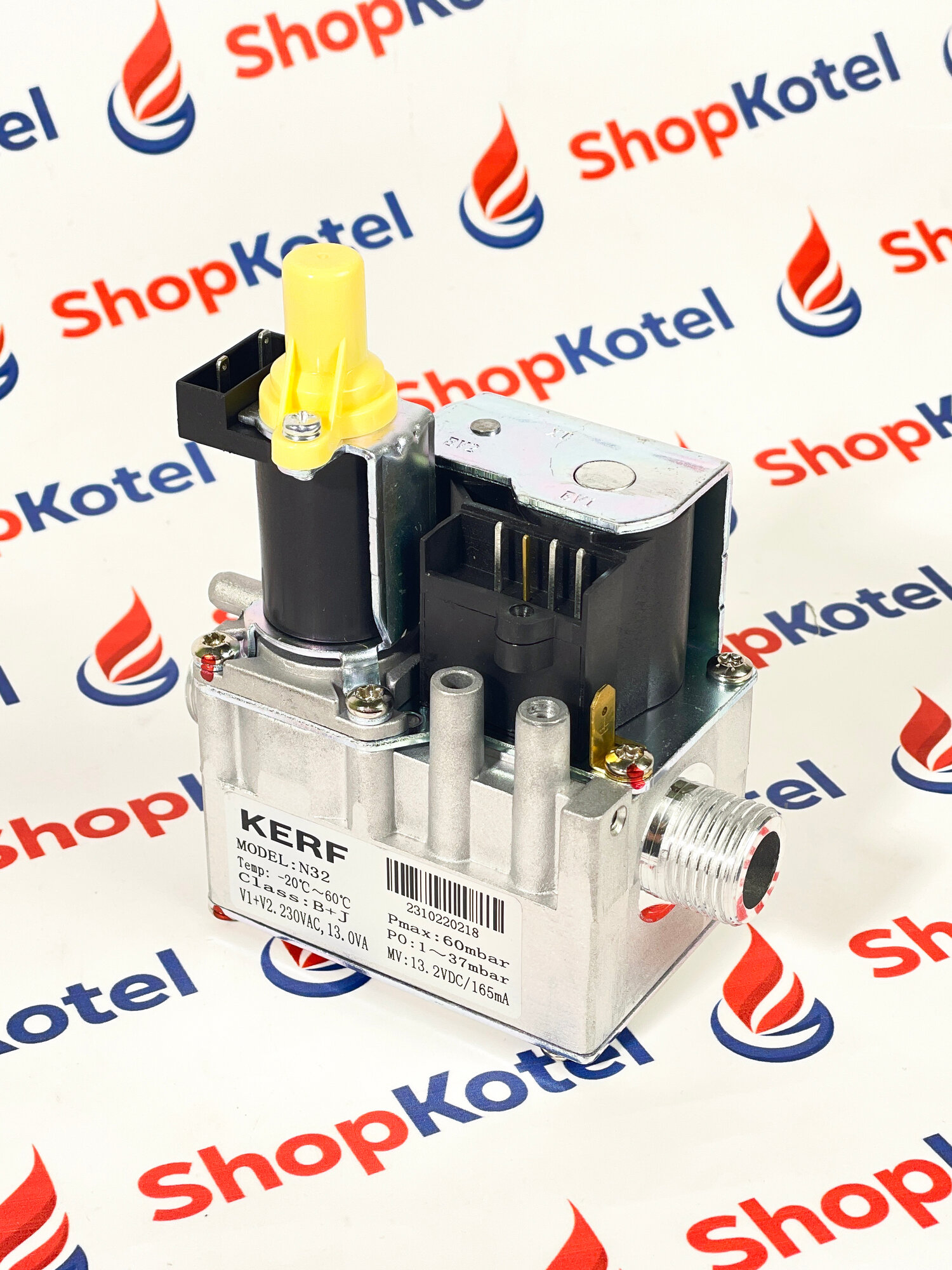 Газовый клапан N32 1/2 для котлов Ferroli (36800401; 36800400; 39812190) замена ERCO, Siemens VGU54S. A1109 — фото 1