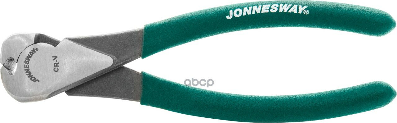 Кусачки торцевые с ПВХ рукоятками 160 мм Jonnesway арт. P6106