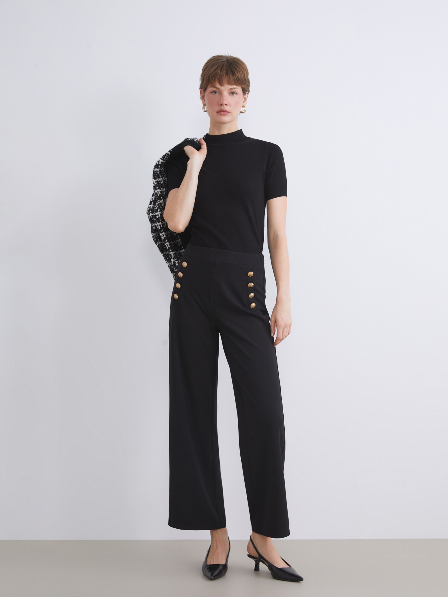 Брюки классические LC Waikiki, размер 48, new black