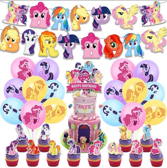 Набор декора для дня рождения My Little Pony