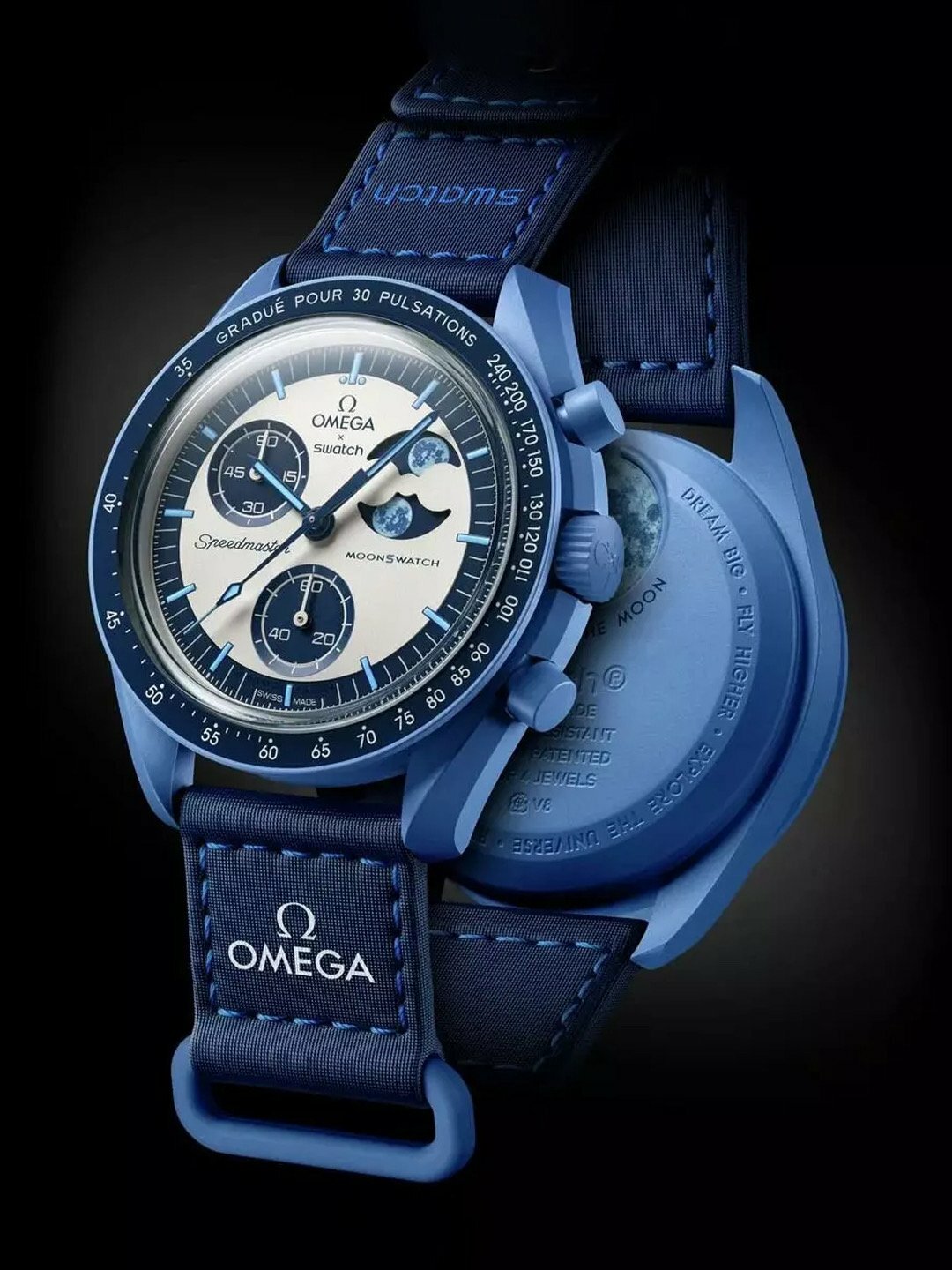Наручные часы OMEGA Классика, 331731 серебристый/черный