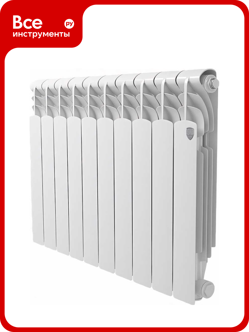Радиатор Royal Thermo Revolution 500 2.0 - 10 секций НС-1340186